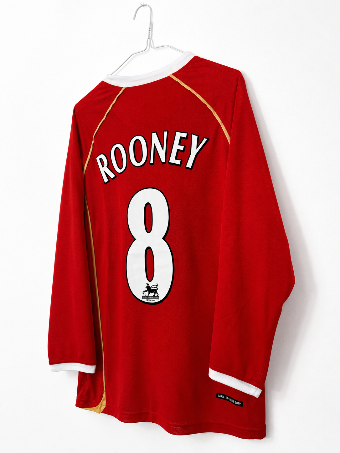 Manchester United 2006/07 Retro Home Shirt - Rooney 10 ( Medium )