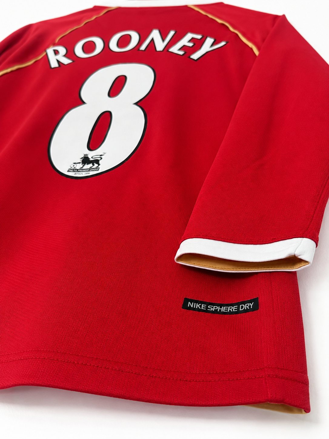 Manchester United 2006/07 Retro Home Shirt - Rooney 10 ( Medium )