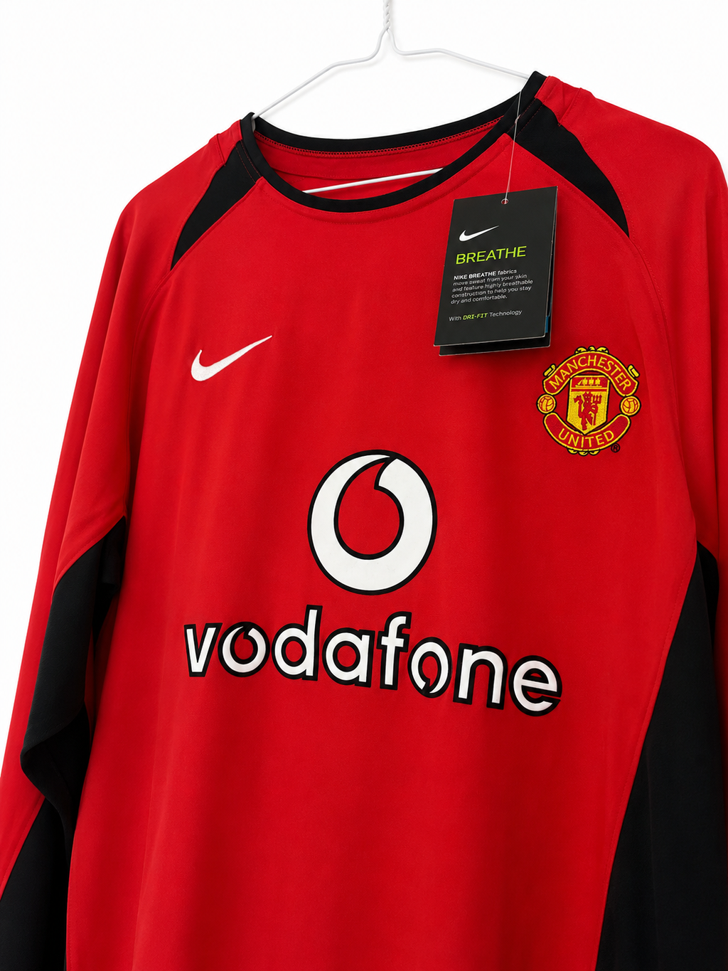 Manchester United Retro 2002 Home Shirt - Beckham 7 ( Medium )