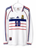 France 1998 Retro Away Shirt - Zidane 10 ( Medium )