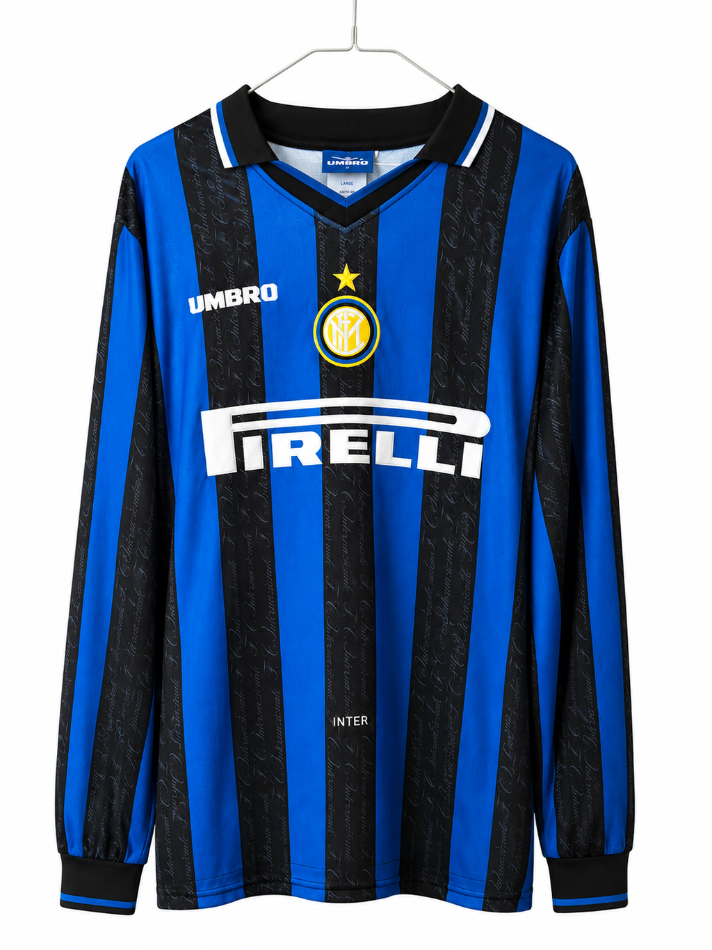 Inter Milan Retro 1998 Home Shirt - Ronaldo 10 ( Medium )